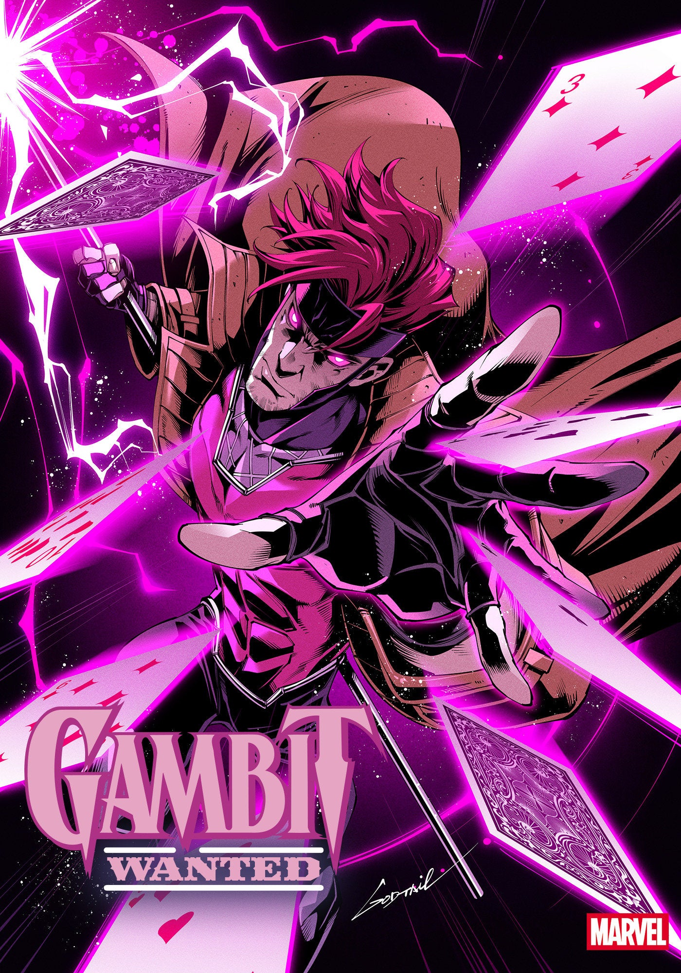 GAMBIT: WANTED #2 GERALD PAREL GAMBIT VARIANT