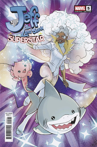 JEFF THE LAND SHARK: SUPERSTAR #5 DANICA BRINE VARIANT
