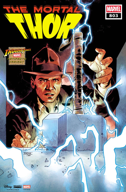 THOR #803 MAHMUD ASRAR INDIANA JONES MARVEL ARTIFACT VARIANT