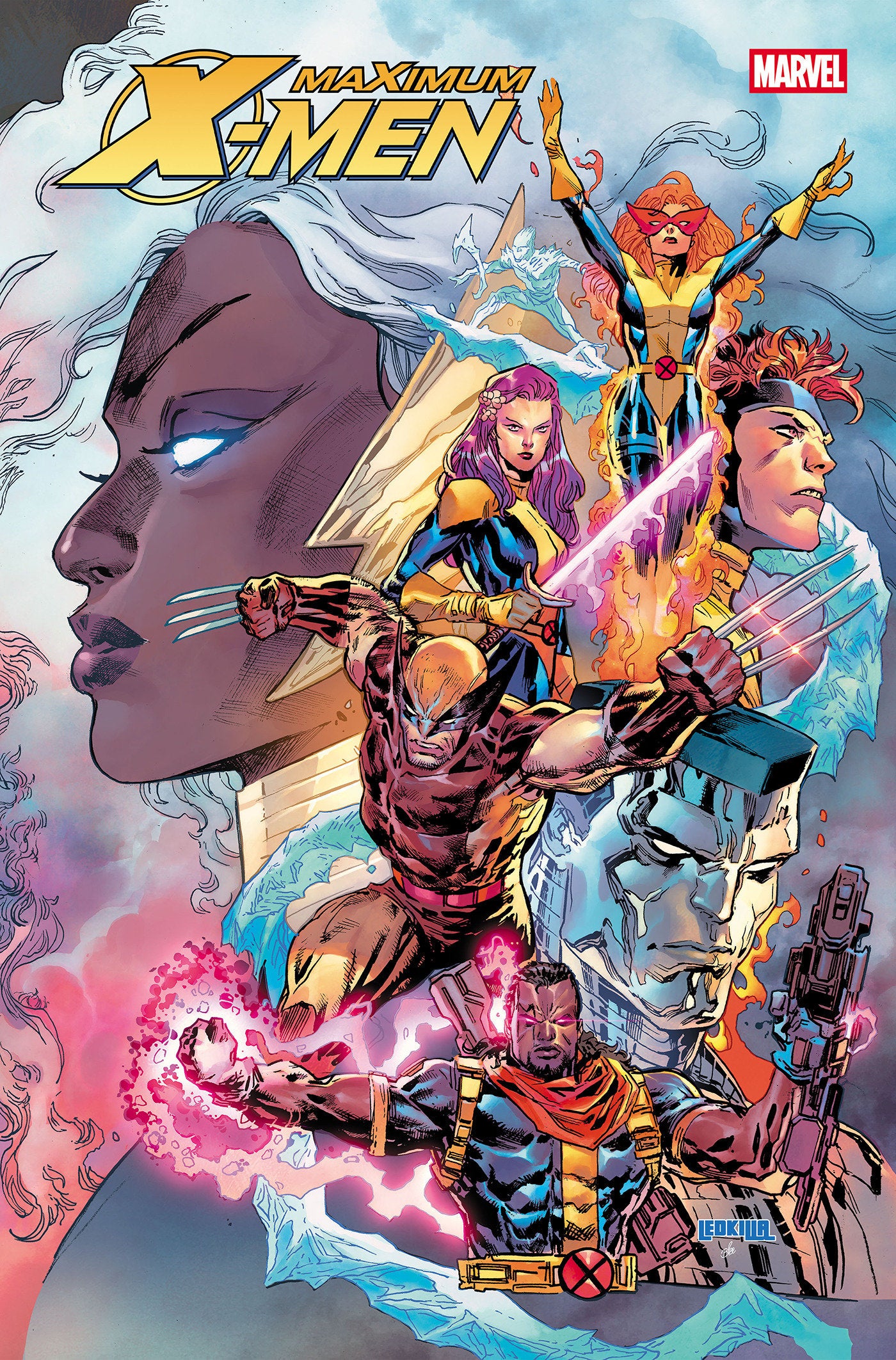 MAXIMUM X-MEN #1 COVER E KEN LASHLEY VARIANT