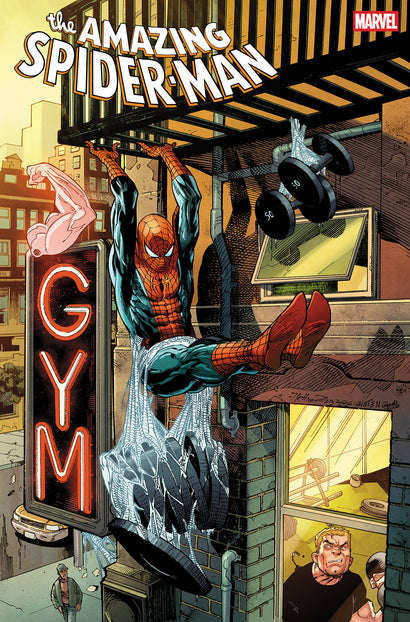 AMAZING SPIDER-MAN #1003 NETHO DIAZ WORKOUT VARIANT