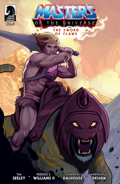 HE-MAN AND THE MASTERS OF THE UNIVERSE #3: THE SWORD OF FLAWS PART 3 COVER B CAITLIN YARSKY