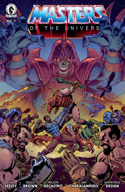 HE-MAN AND THE MASTERS OF THE UNIVERSE #7 COVER A REILLY BROWN