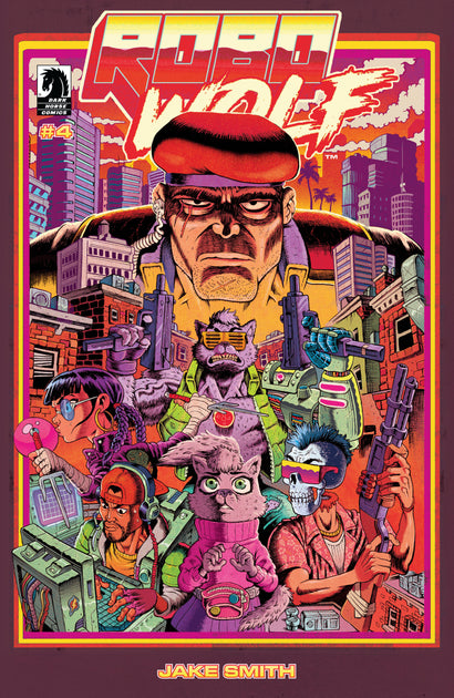 ROBOWOLF #4 COVER A JAKE SMITH