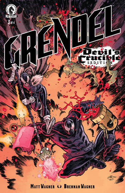 GRENDEL: DEVIL'S CRUCIBLE--SEDITION #3 CVR B MARK LASZLO