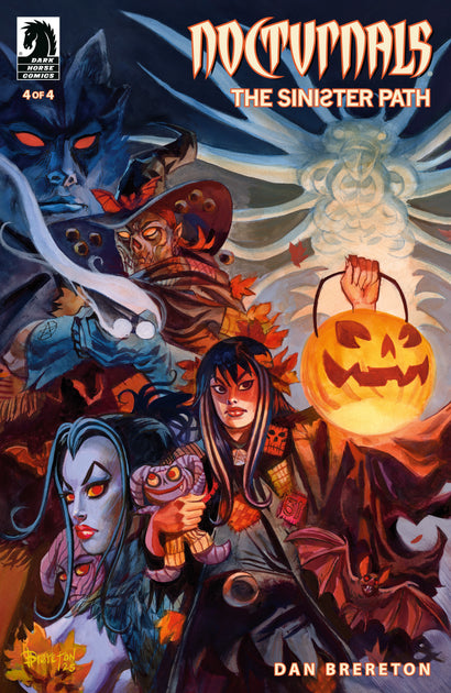 NOCTURNALS: THE SINISTER PATH #4 COVER A DAN BRERETON
