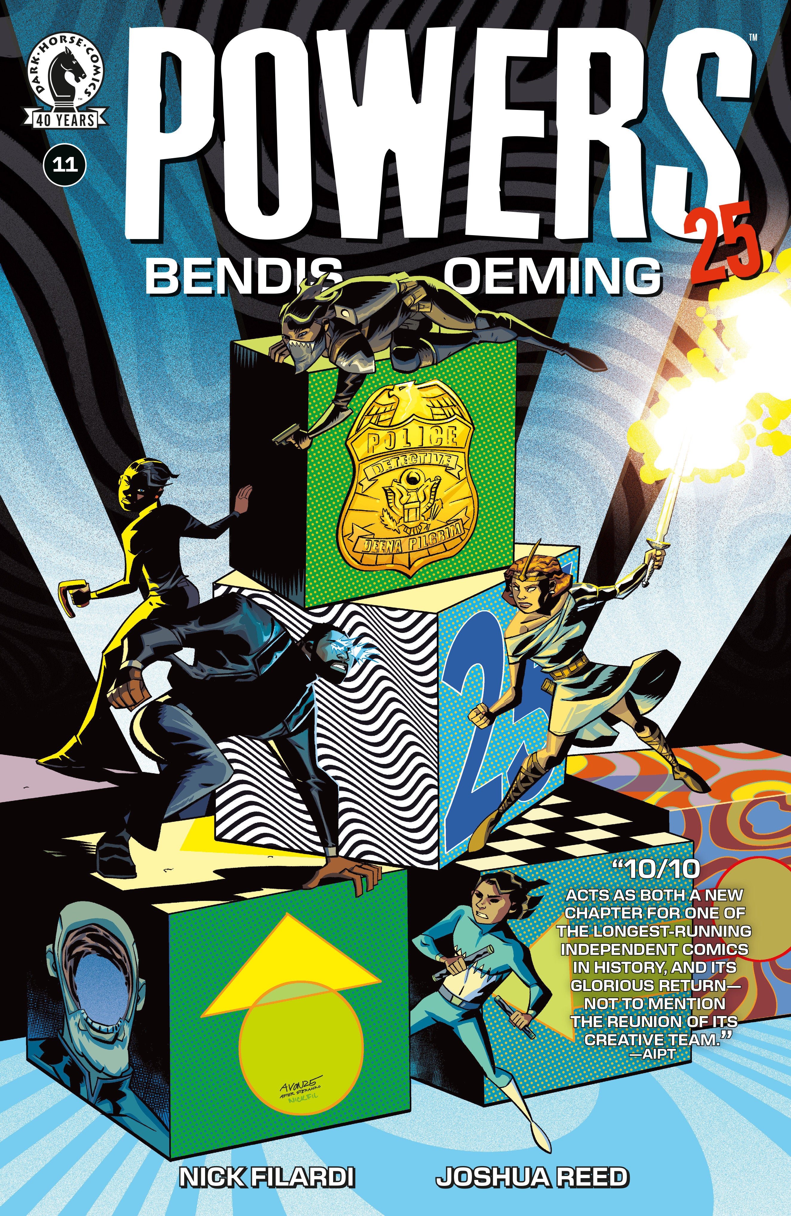 POWERS 25 #11 COVER A MICHAEL AVON OEMING
