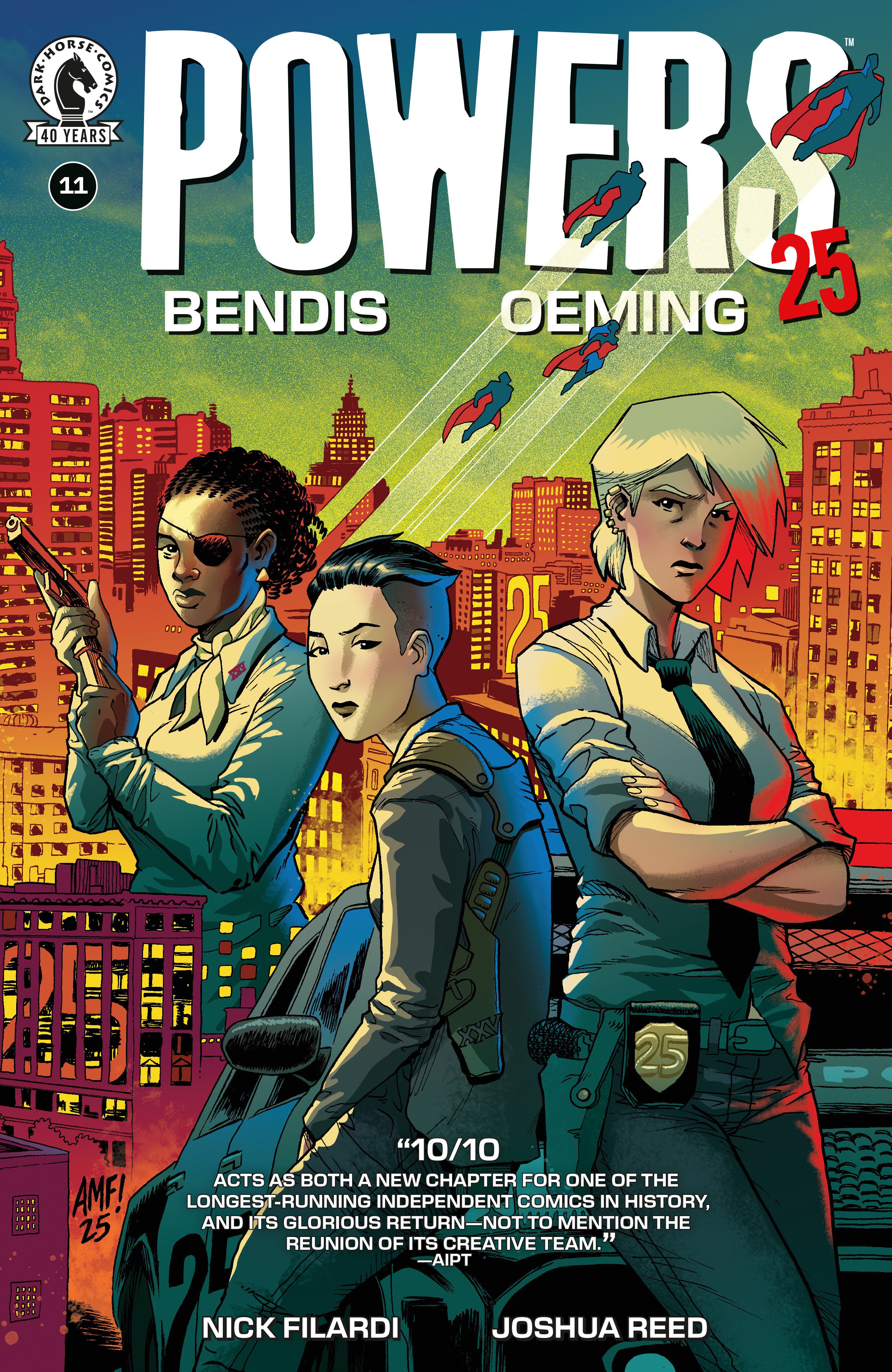 POWERS 25 #11 COVER B TONY FLEECS