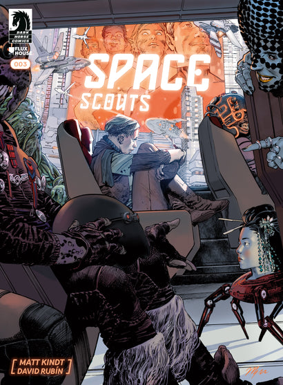 SPACE SCOUTS #3 COVER B ALVARO MARTINEZ BUENO