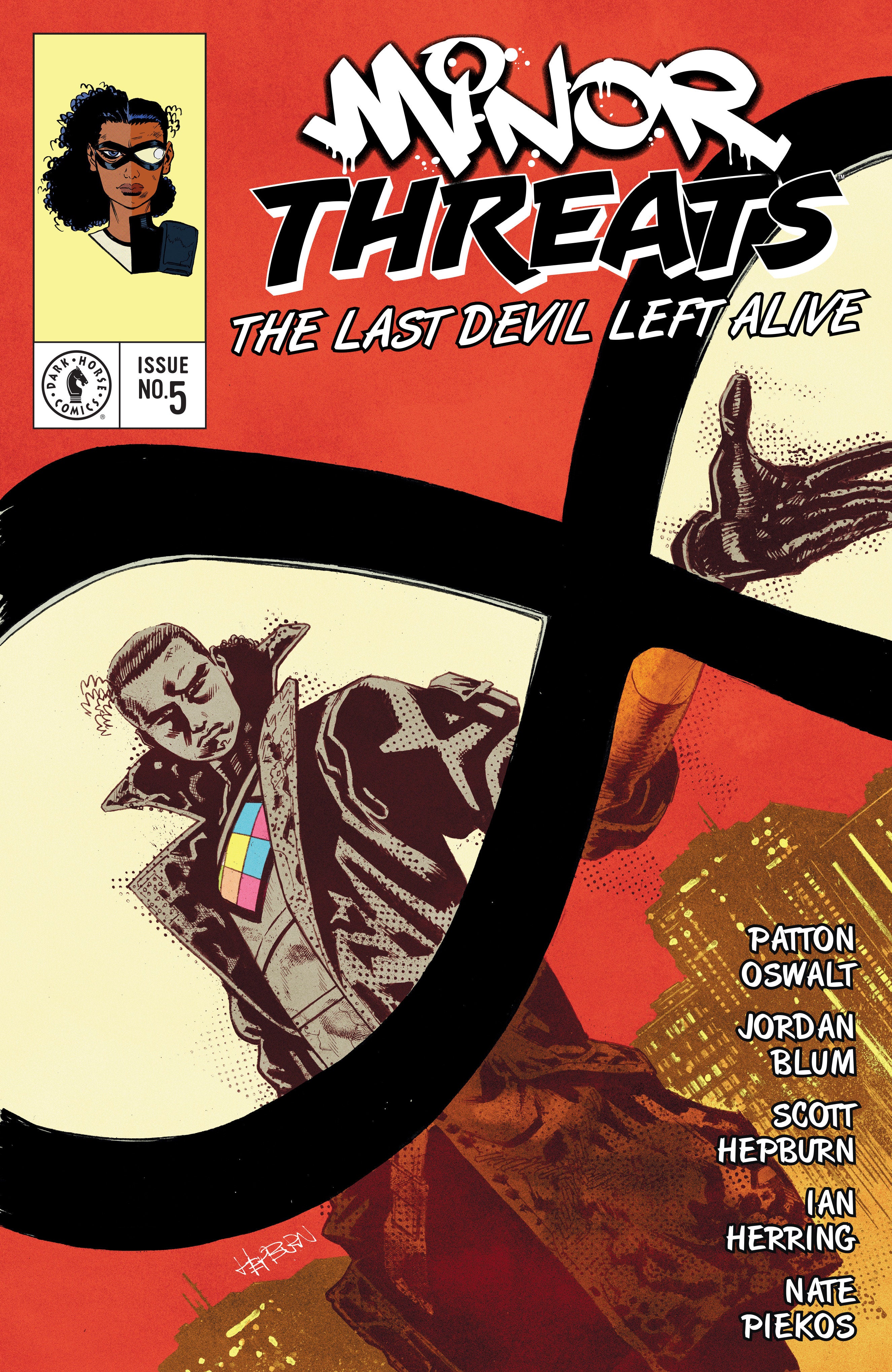 MINOR THREATS: THE LAST DEVIL LEFT ALIVE #5 COVER A SCOTT HEPBURN
