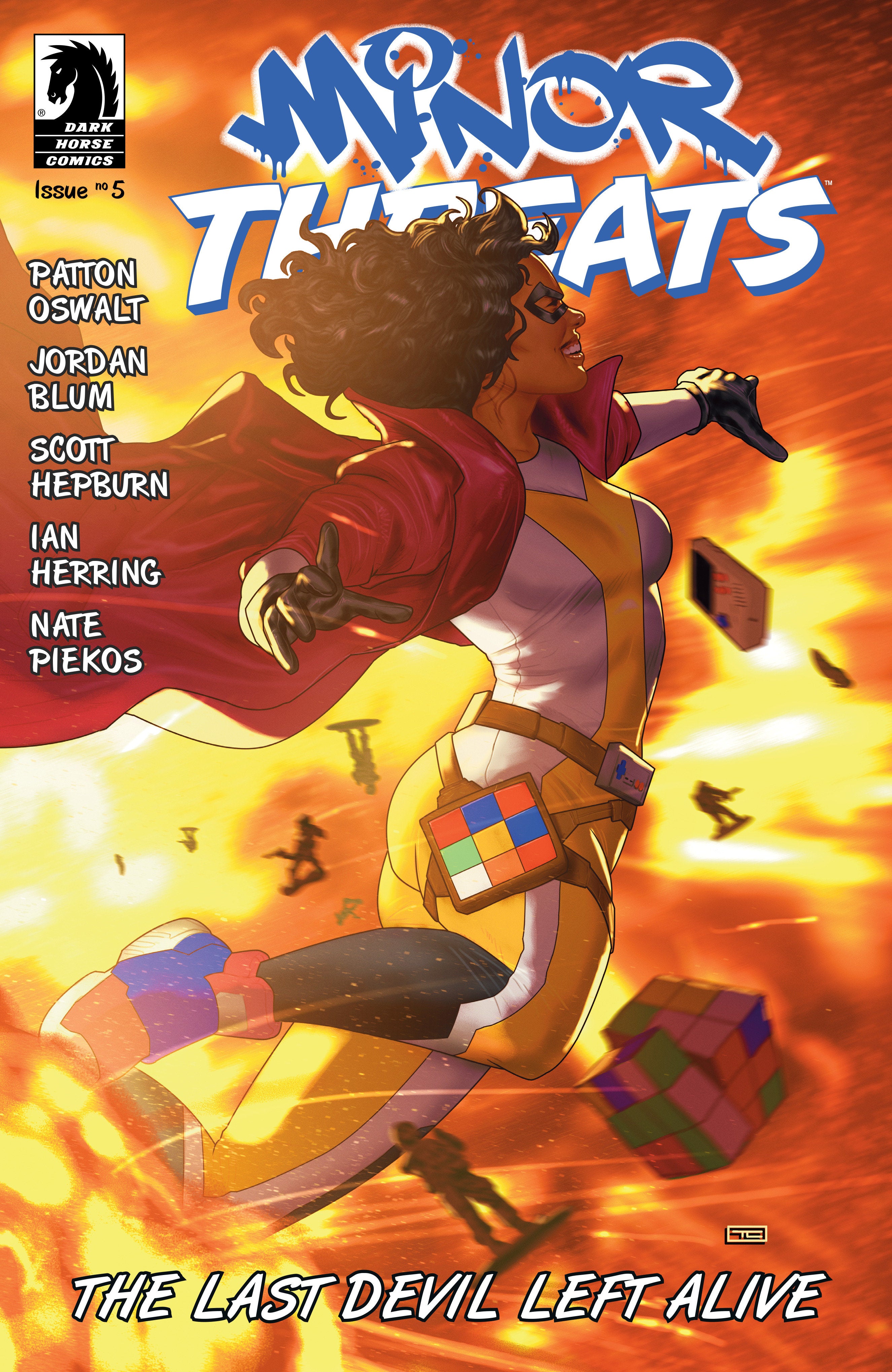 MINOR THREATS: THE LAST DEVIL LEFT ALIVE #5 COVER B TAURIN CLARKE