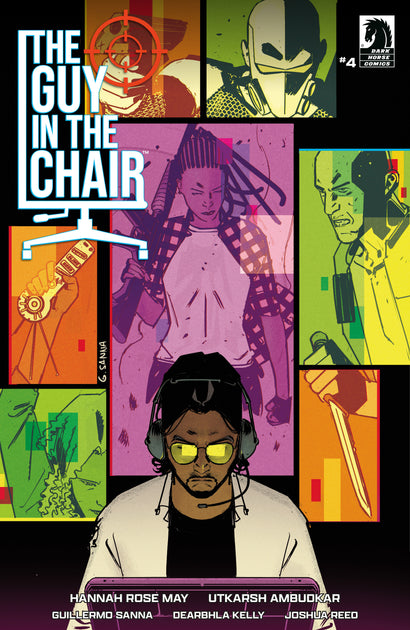 THE GUY IN THE CHAIR #4 COVER A GUILLERMO SANNA