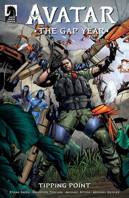 AVATAR: THE GAP YEAR--TIPPING POINT #4 COVER A SALVATORE PORCARO