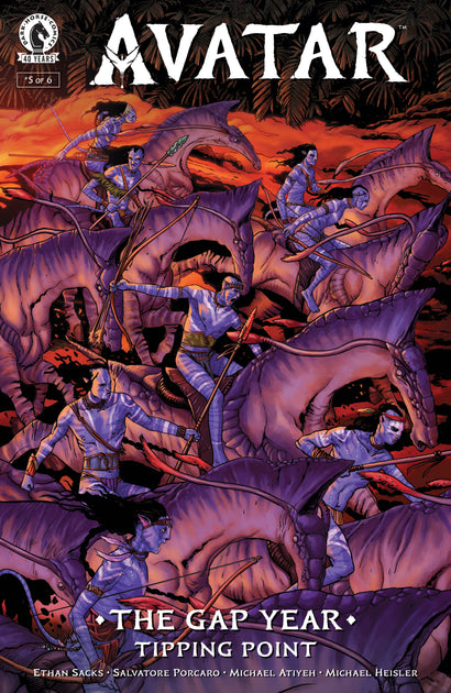 AVATAR: THE GAP YEAR--TIPPING POINT #5 COVER A SALVATORE PORCARO