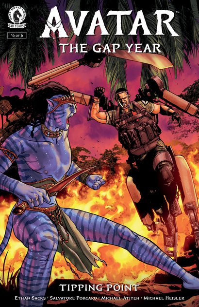 AVATAR: THE GAP YEAR--TIPPING POINT #6 COVER A SALVATORE PORCARO