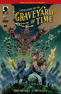 CAPTAIN HENRY AND THE GRAVEYARD OF TIME #3 COVER A BRUCE ZICK