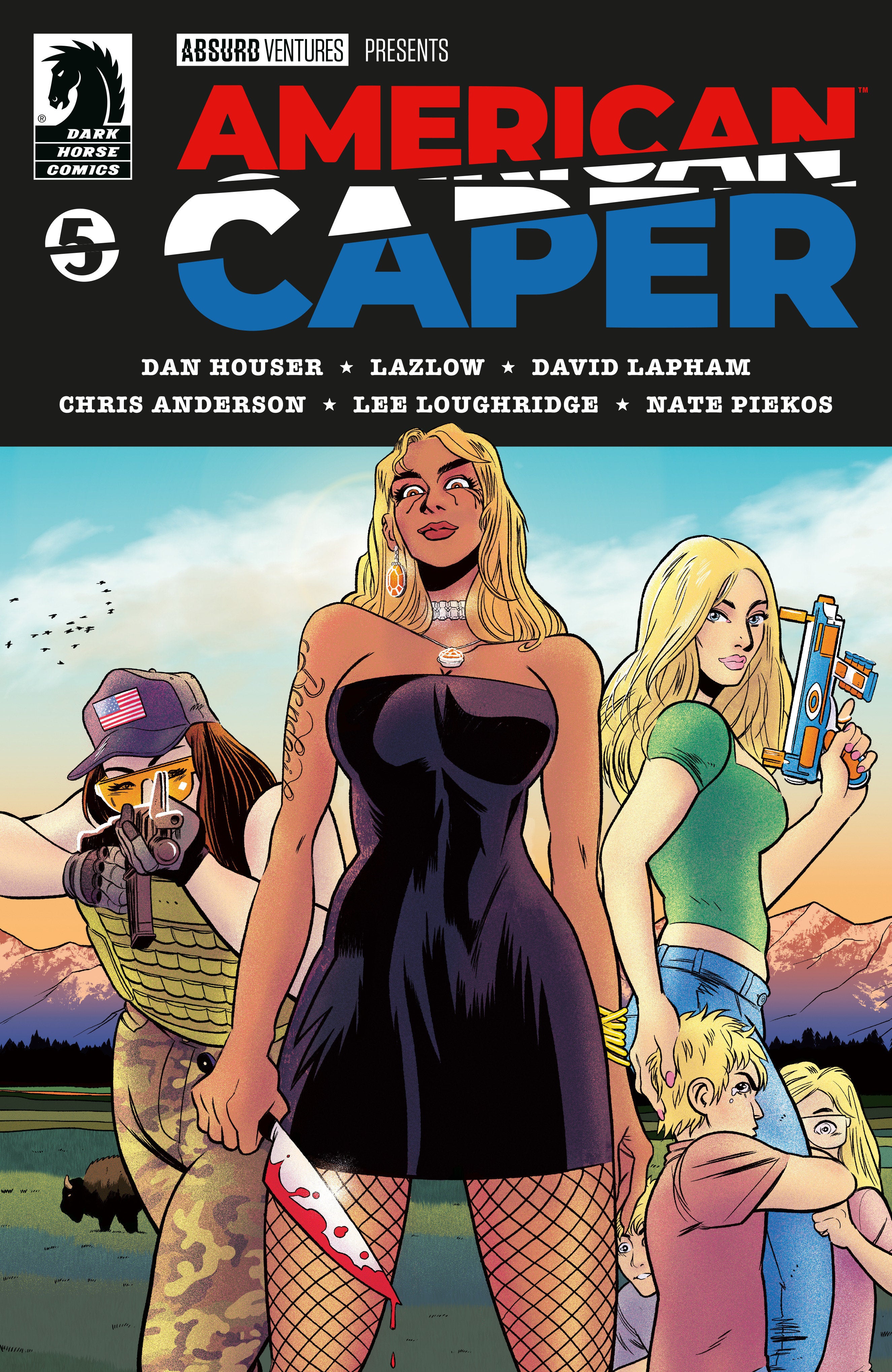 AMERICAN CAPER #5 COVER A TYLER BOSS