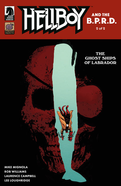 HELLBOY AND THE B.P.R.D.: THE GHOST SHIPS OF LABRADOR #2 COVER A LAURENCE CAMPBELL