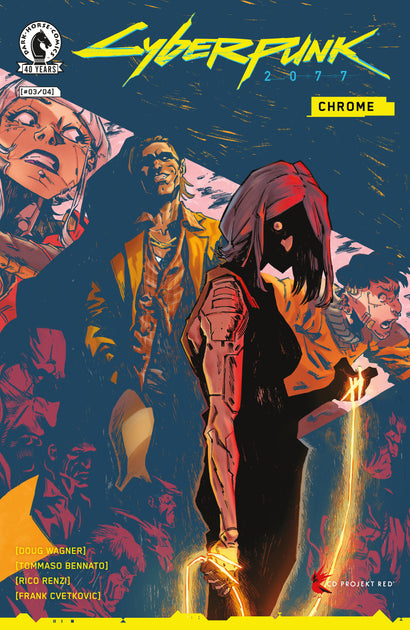CYBERPUNK 2077: CHROME #3 COVER A TOMMASO BENNATO