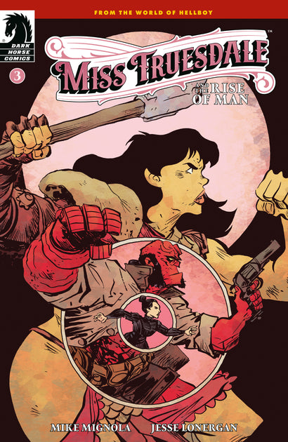 MISS TRUESDALE AND THE RISE OF MAN #3 COVER A JESSE LONERGAN