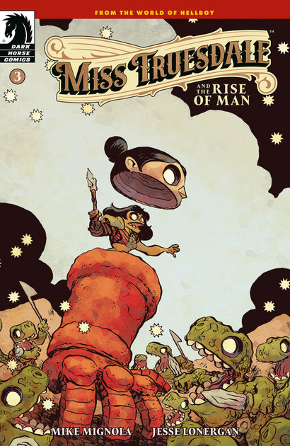 MISS TRUESDALE AND THE RISE OF MAN #3 COVER B JESSE LONERGAN