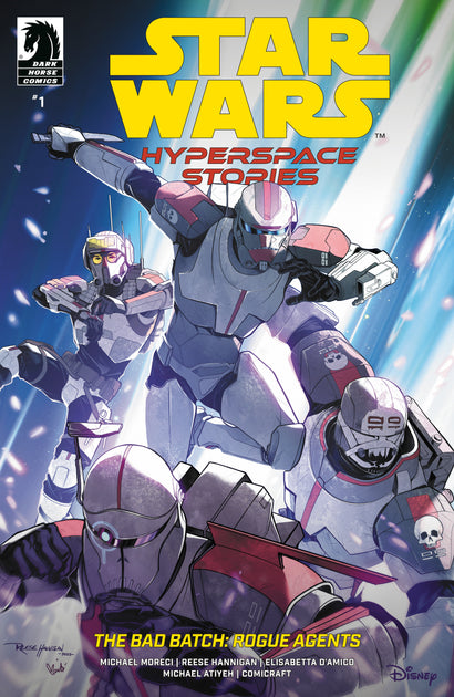 STAR WARS: HYPERSPACE STORIES: THE BAD BATCH--ROGUE AGENTS #1 VARIANT COVER C REESE HANNIGAN