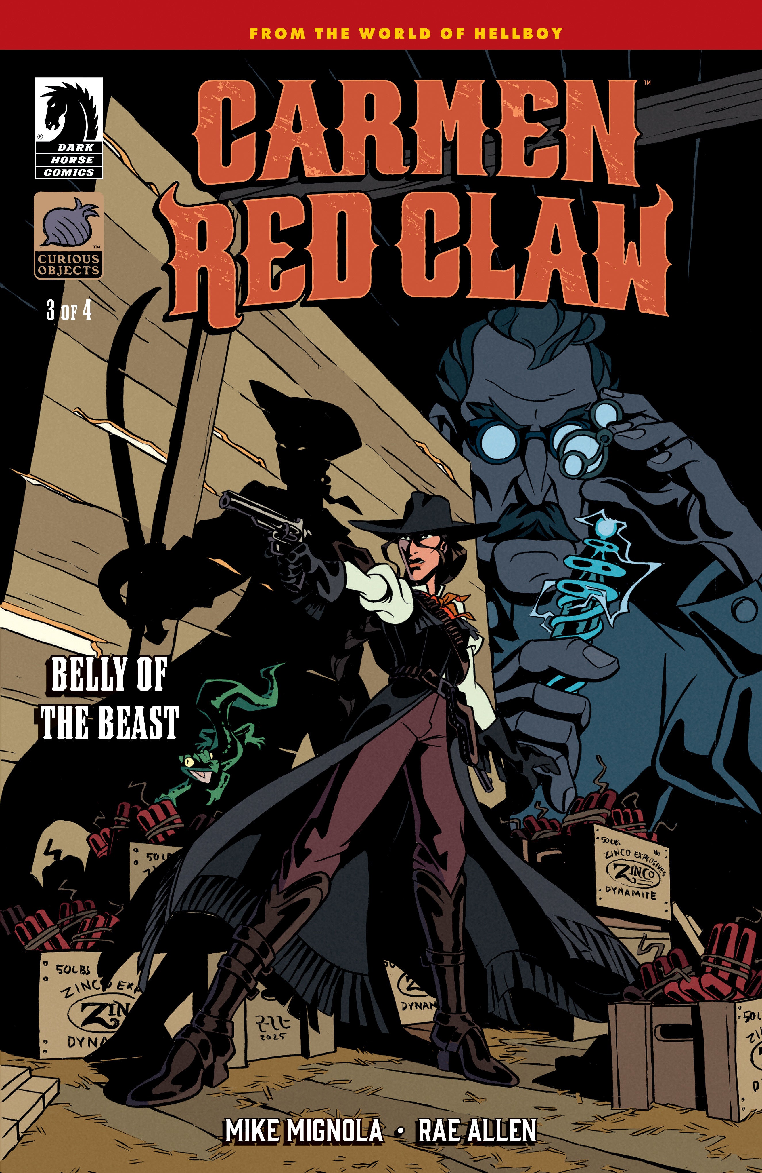 CARMEN RED CLAW: BELLY OF THE BEAST #3 COVER A RAE ALLEN