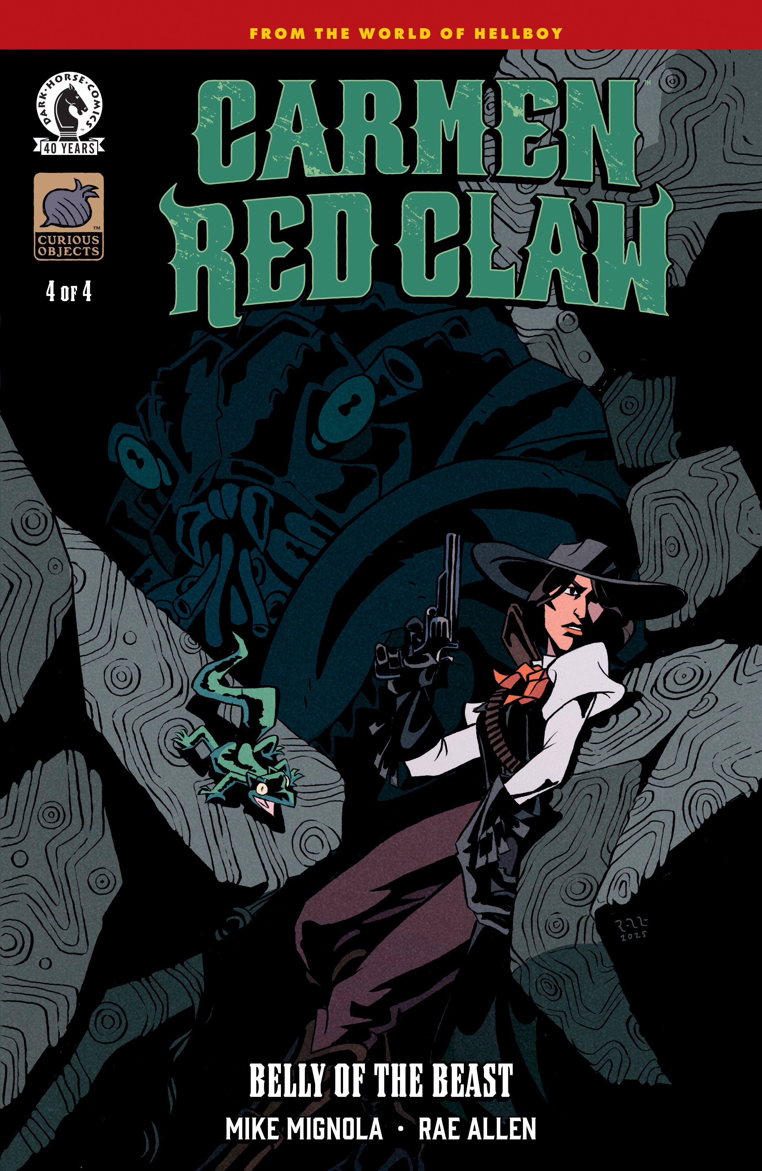 CARMEN RED CLAW: BELLY OF THE BEAST #4 COVER A RAE ALLEN