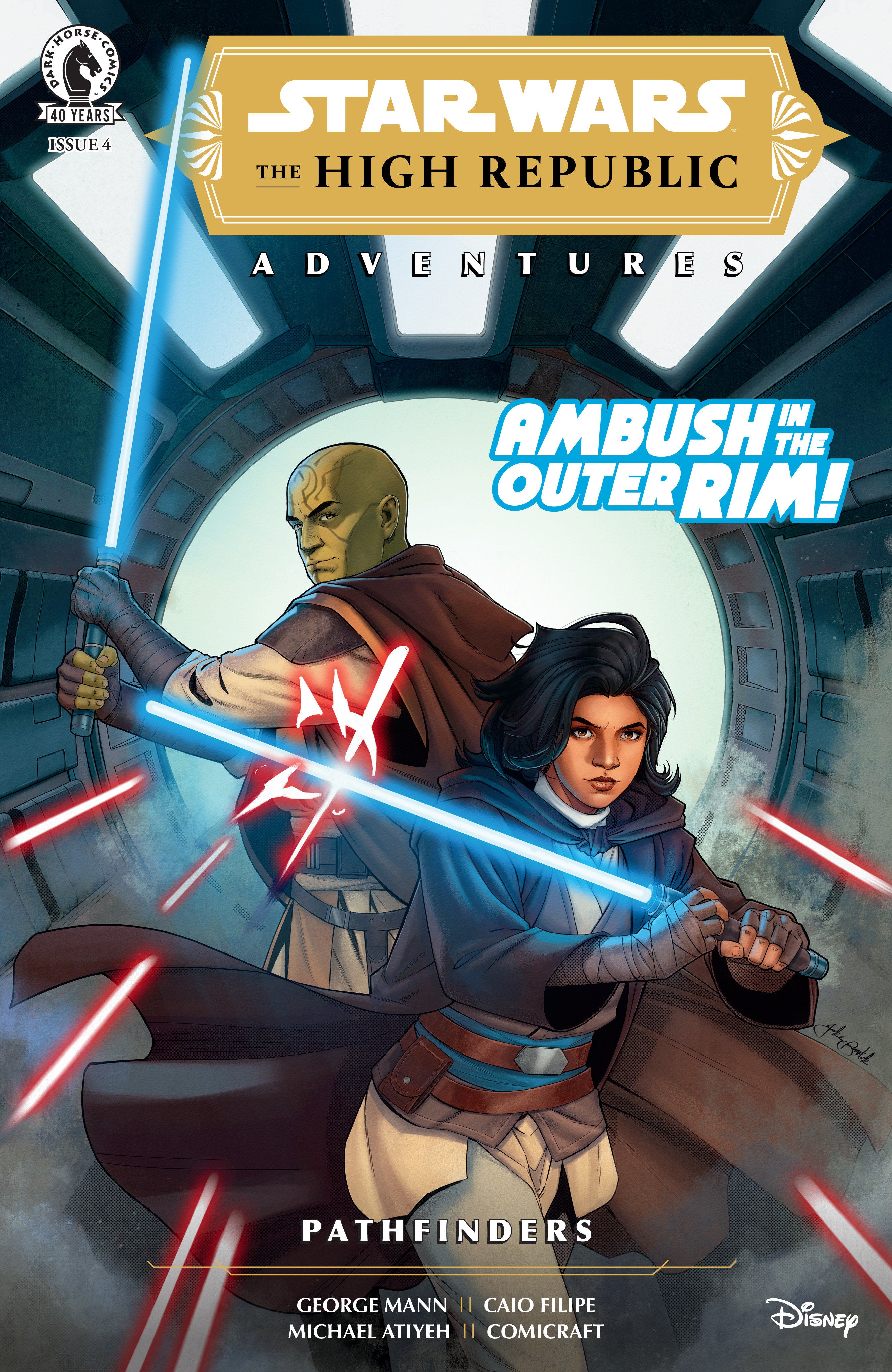 STAR WARS: THE HIGH REPUBLIC ADVENTURES--PATHFINDERS #4 COVER A JAKE BARTOK