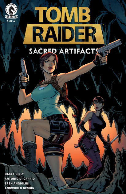 TOMB RAIDER: SACRED ARTIFACTS #3 COVER A ANTONIO DI CAPRIO