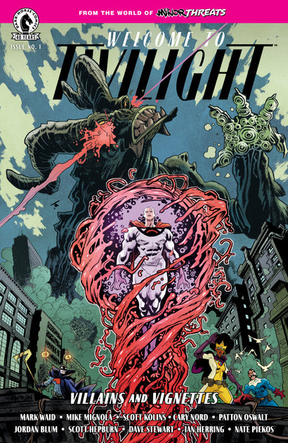 MINOR THREATS: WELCOME TO TWILIGHT: VILLAINS AND VIGNETTES #1 CVR A SCOTT HEPBURN