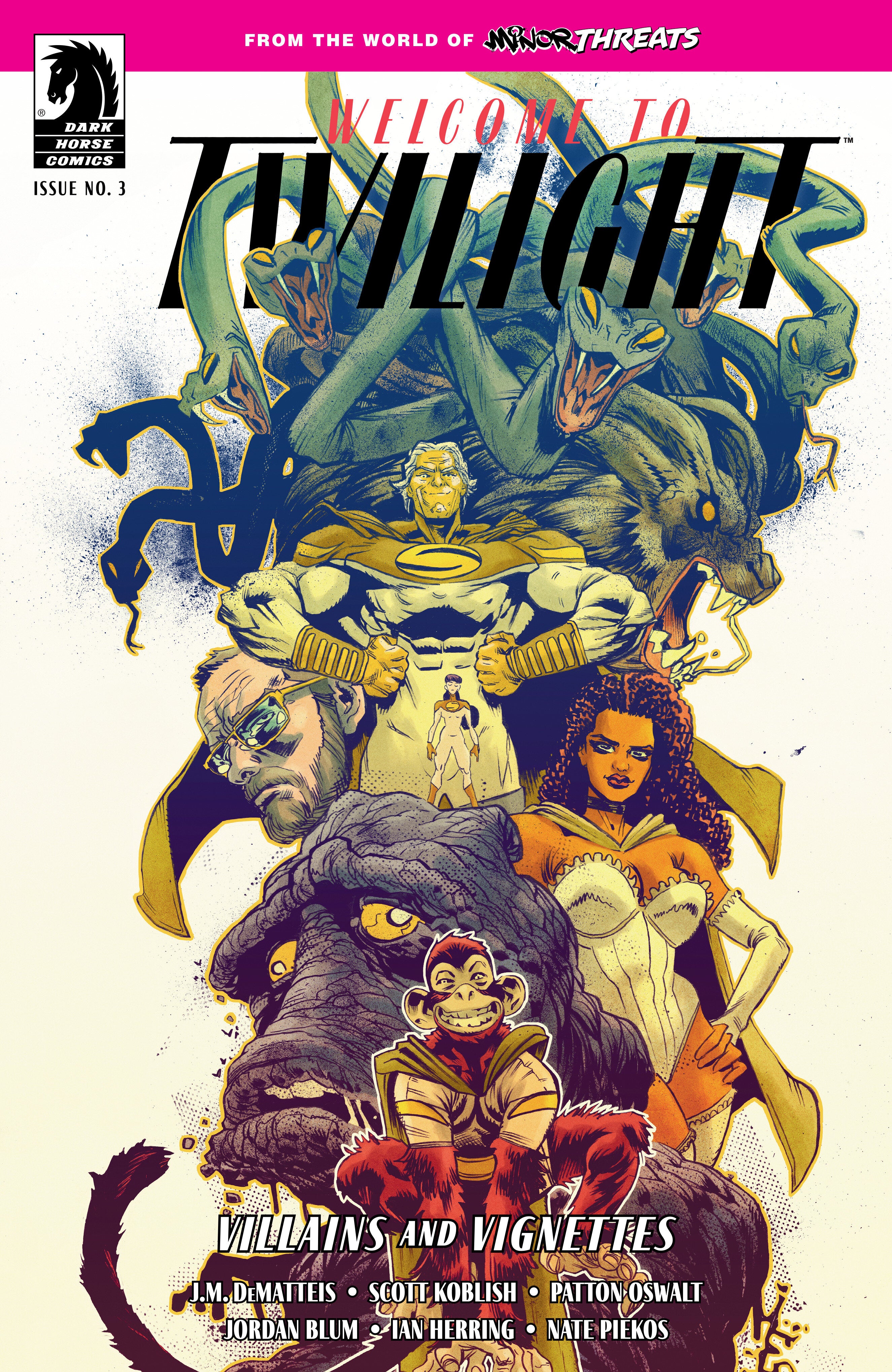 MINOR THREATS: WELCOME TO TWILIGHT--VILLAINS AND VIGNETTES #3 (CVR A) (SCOTT HEPBURN)