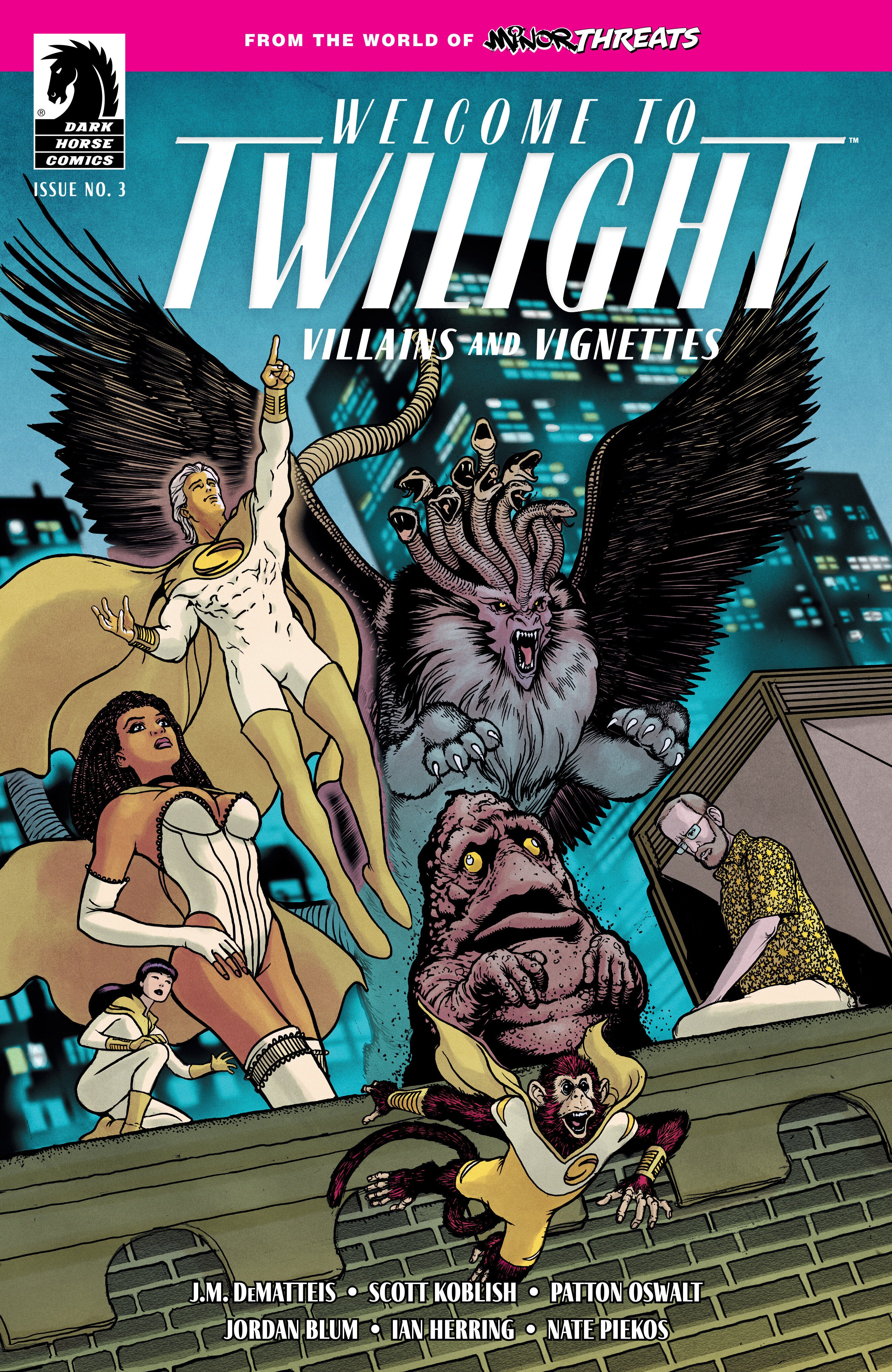MINOR THREATS: WELCOME TO TWILIGHT--VILLAINS AND VIGNETTES #3 (CVR B) (KEVIN MAGUIRE)