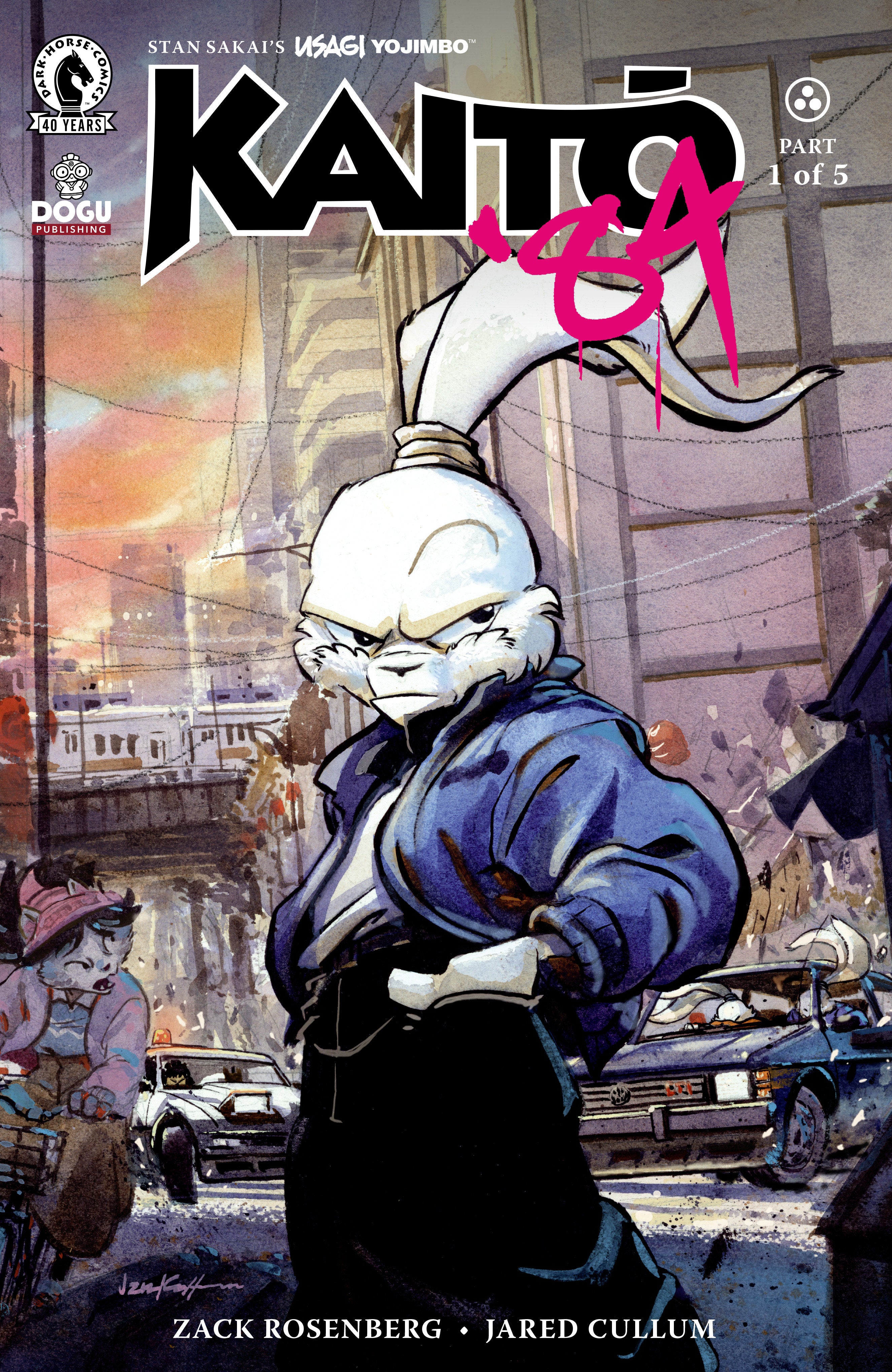 USAGI YOJIMBO: KAITO '84 #1 COVER A JARED CULLUM