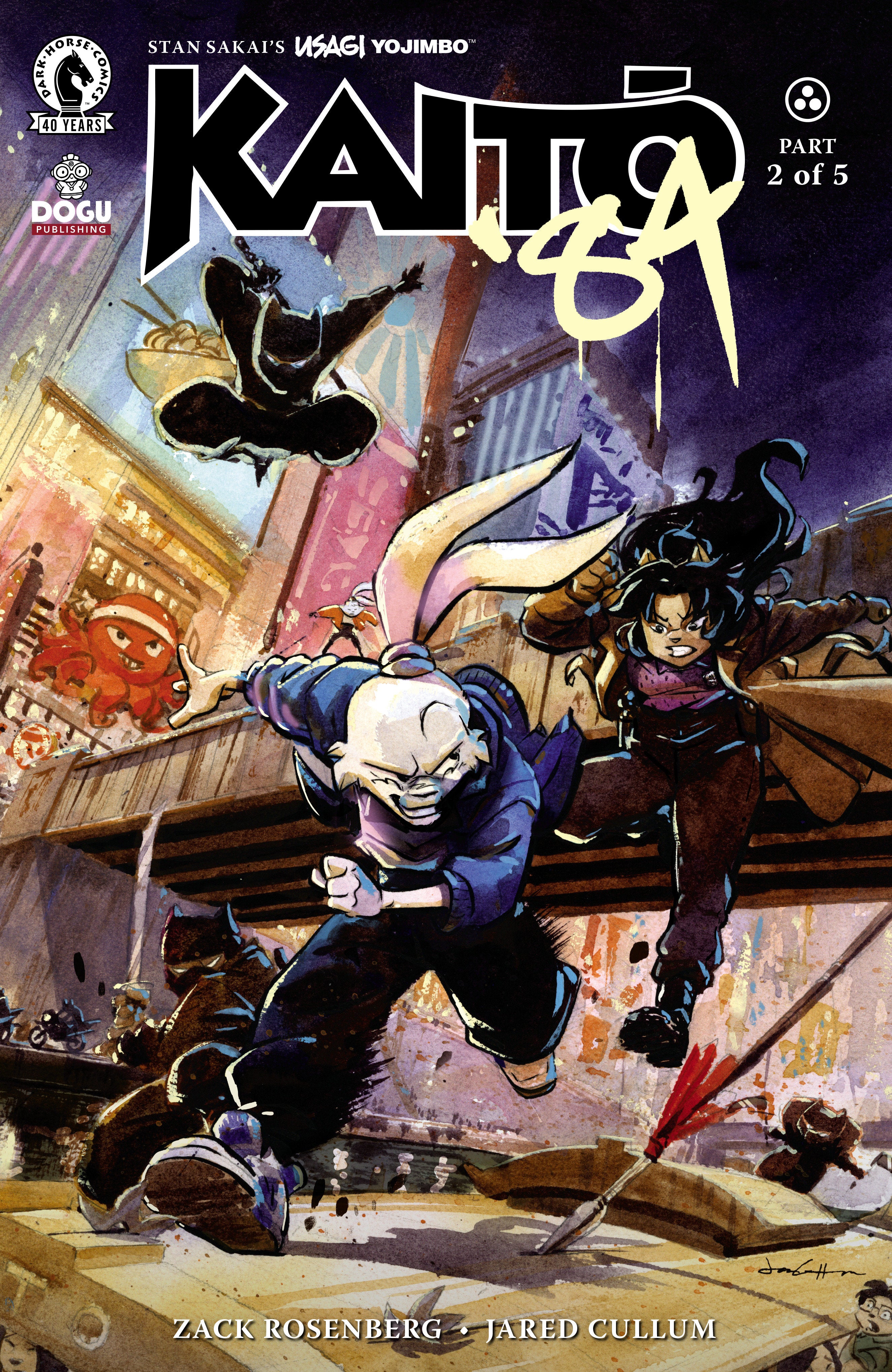USAGI YOJIMBO: KAITO '84 #2 COVER A JARED CULLUM