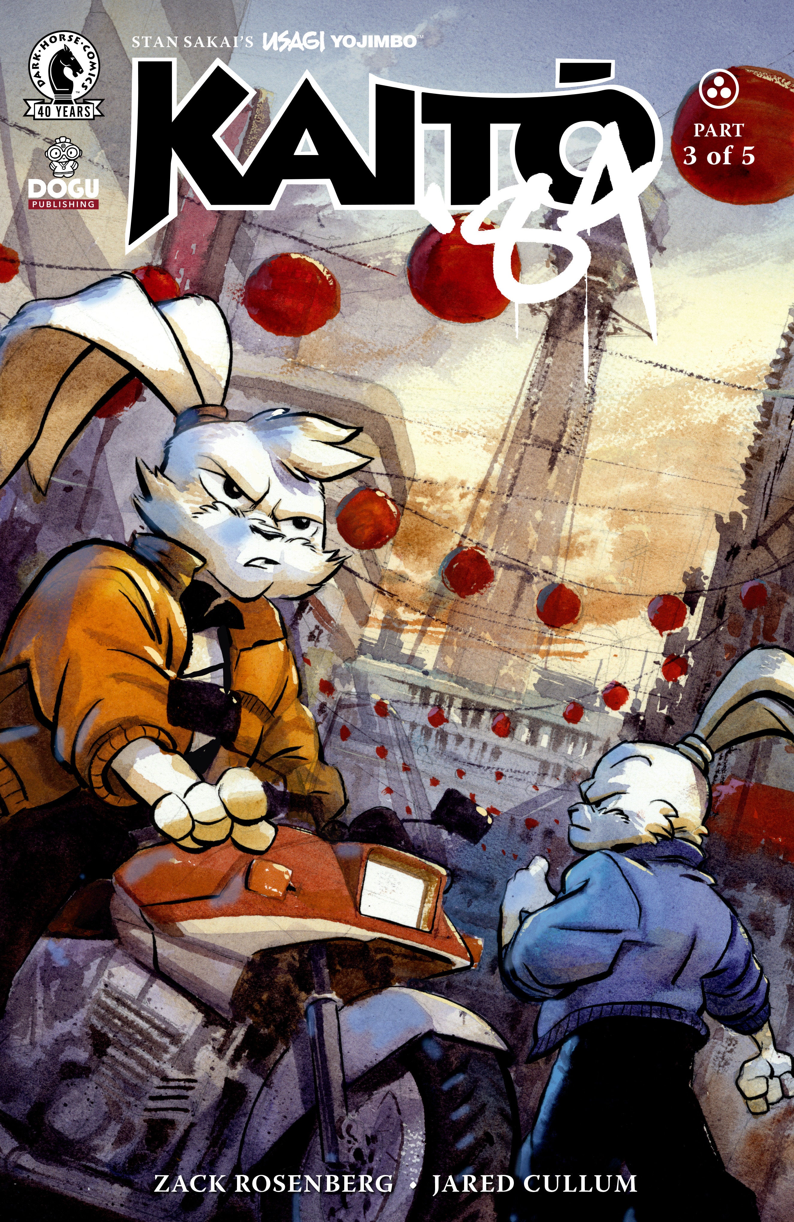 USAGI YOJIMBO: KAITO '84 #3 COVER A JARED CULLUM
