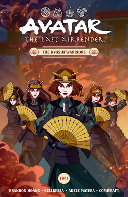 AVATAR: THE LAST AIRBENDER--THE KYOSHI WARRIORS #1 COVER A DANIELLE WEIRES