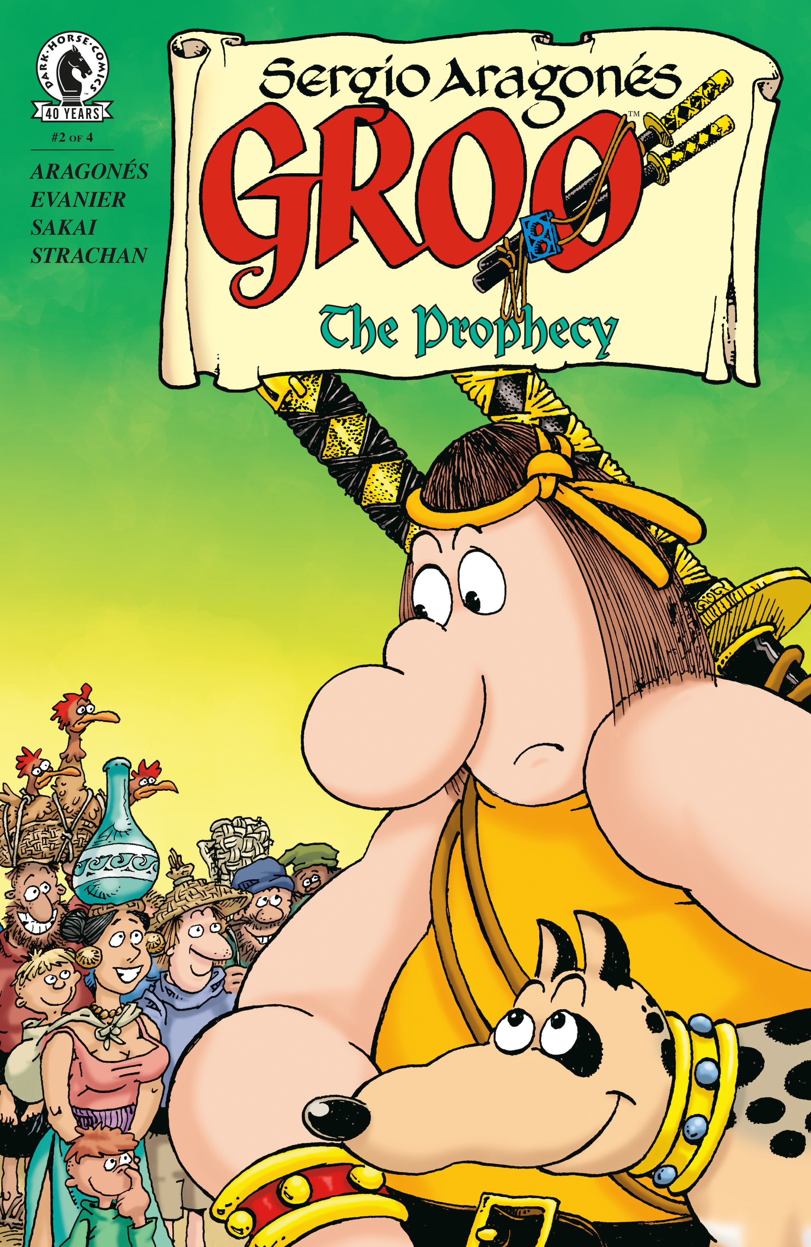 GROO: THE PROPHECY #2 COVER A SERGIO ARAGONÉS