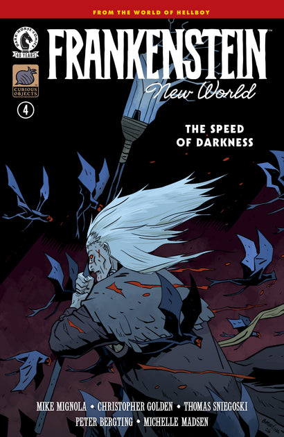 FRANKENSTEIN: NEW WORLD--THE SPEED OF DARKNESS #4 CVR A PETER BERGTING
