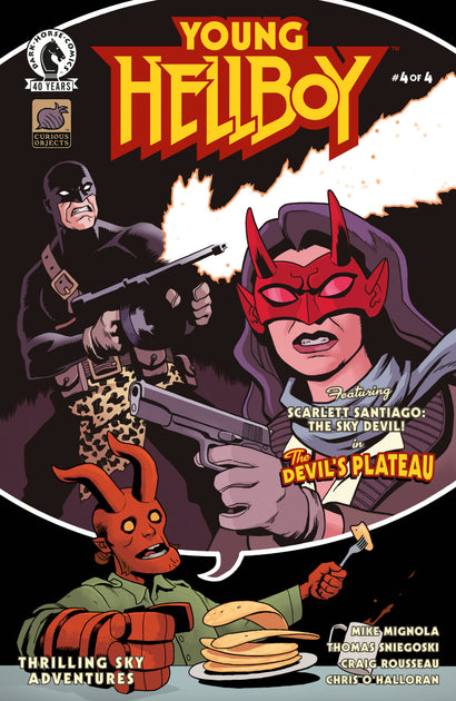 YOUNG HELLBOY: THRILLING SKY ADVENTURES #4 CVR B BEN STENBECK