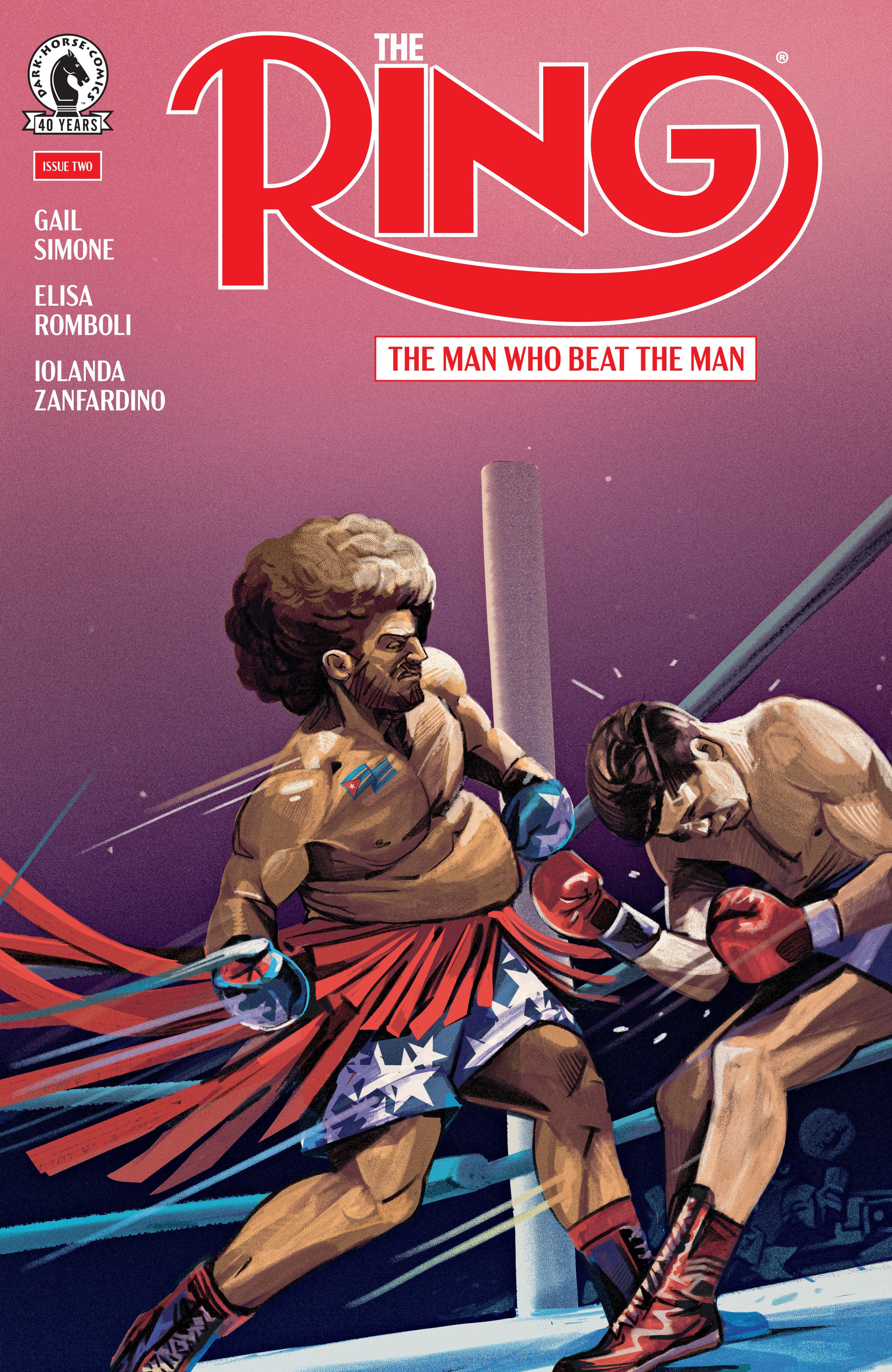 THE RING: THE MAN WHO BEAT THE MAN #2 COVER A OLIVER BARRETT