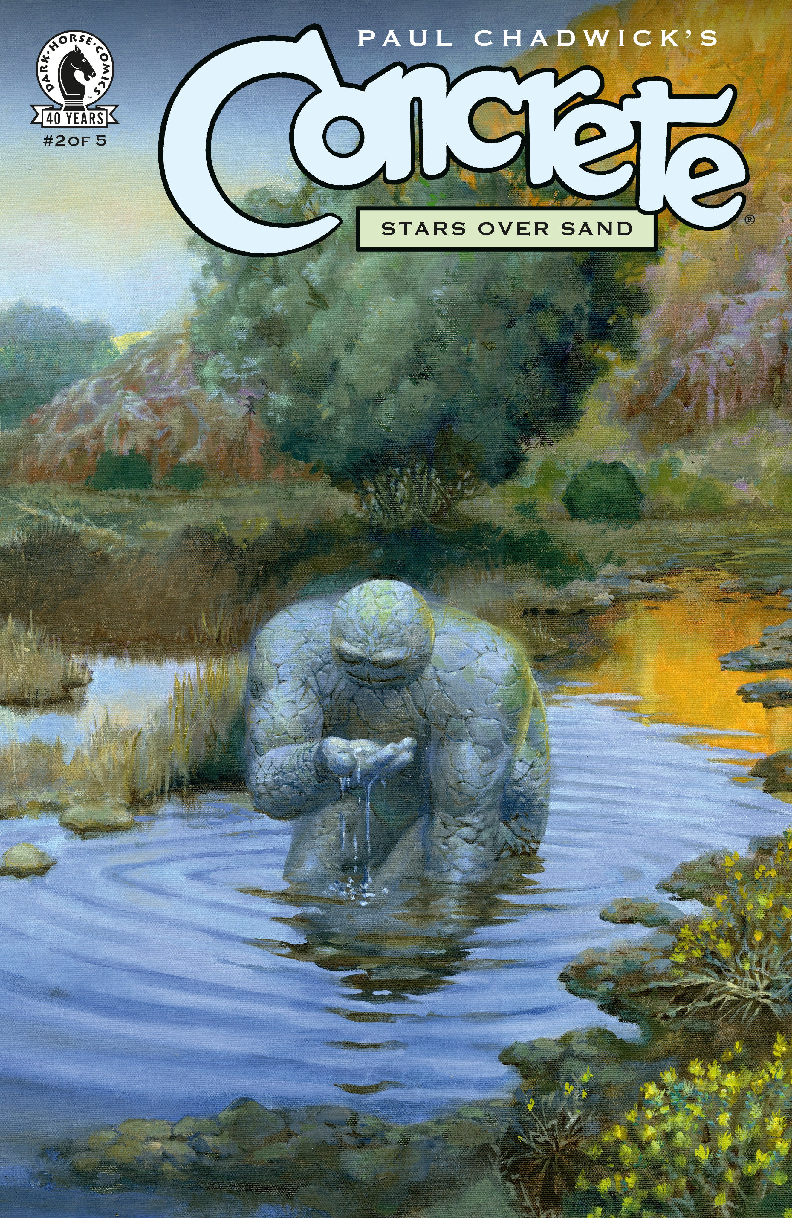 CONCRETE: STARS OVER SAND #2 COVER A PAUL CHADWICK