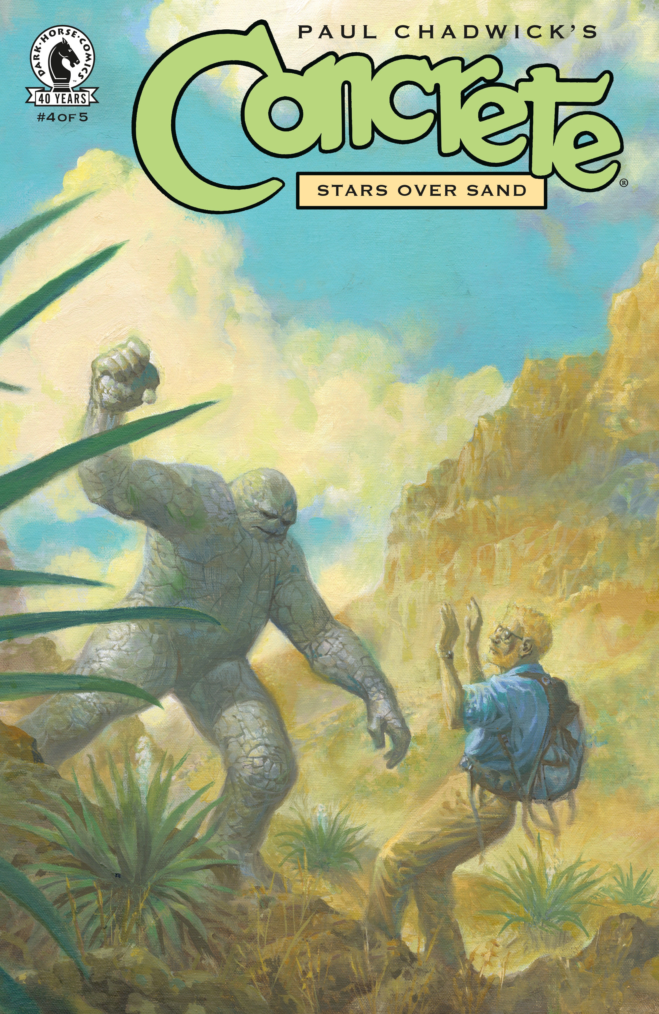 CONCRETE: STARS OVER SAND #4 CVR A PAUL CHADWICK