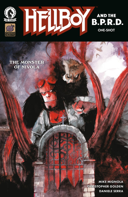 HELLBOY AND THE B.P.R.D.: THE MONSTER OF NIVOLA ONE-SHOT COVER A DANIELE SERRA