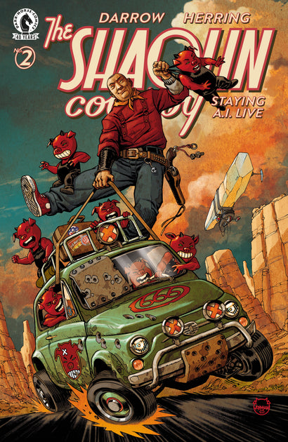 SHAOLIN COWBOY: STAYING A.I.LIVE #2 CVR C DAVE JOHNSON