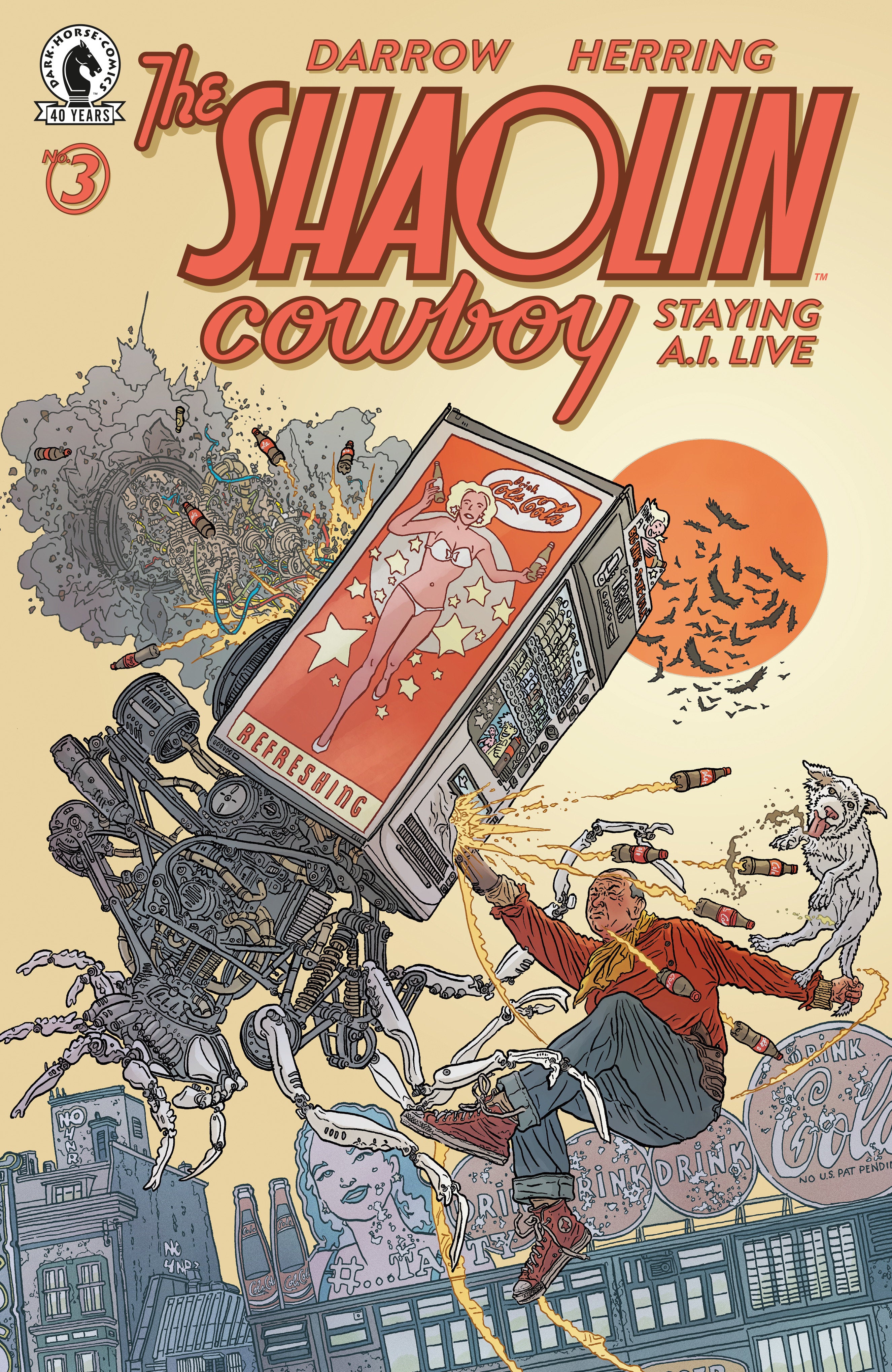 SHAOLIN COWBOY: STAYING A.I.LIVE #3 CVR A GEOF DARROW