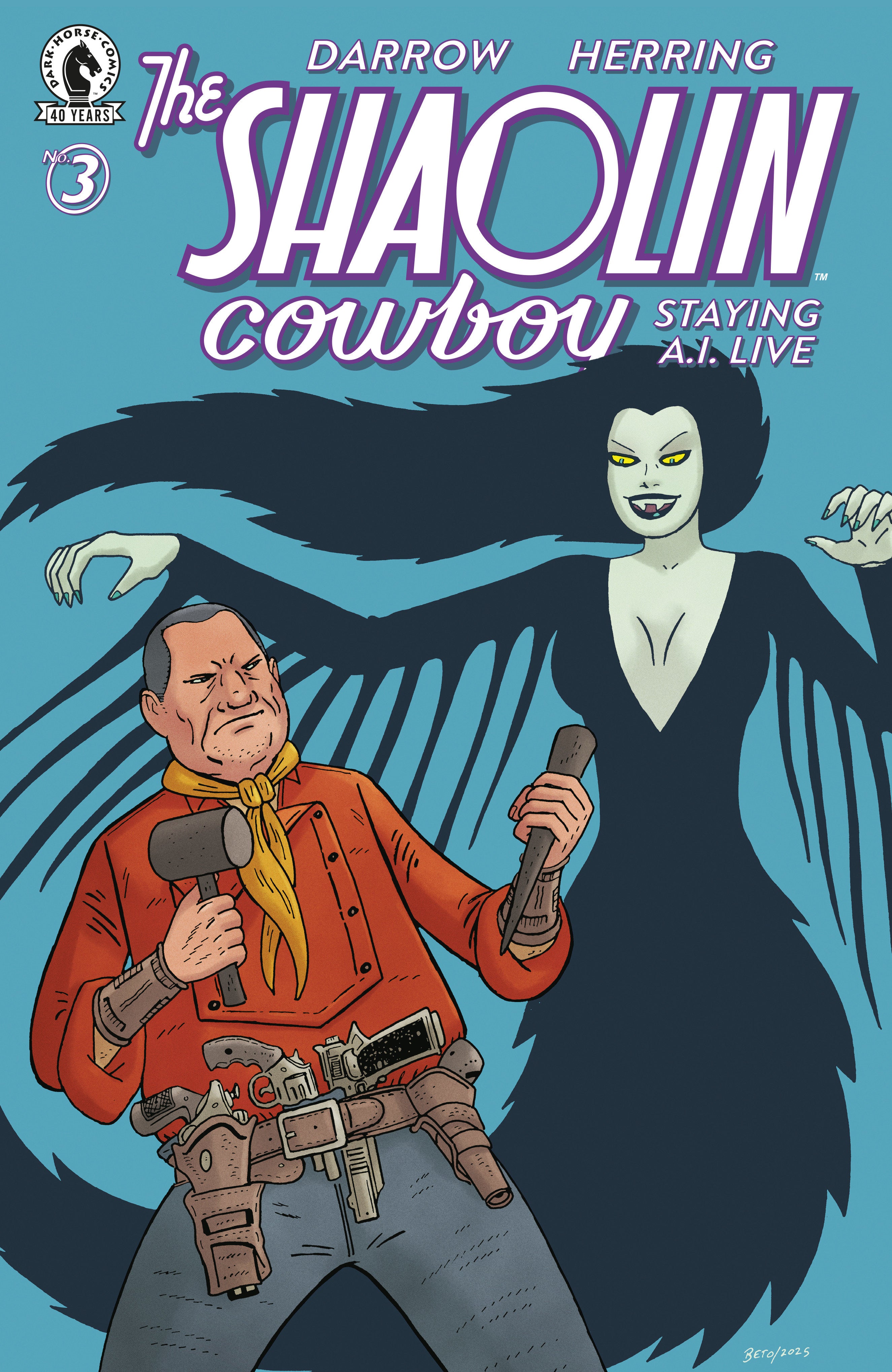 SHAOLIN COWBOY: STAYING A.I.LIVE #3 CVR C GILBERT HERNANDEZ