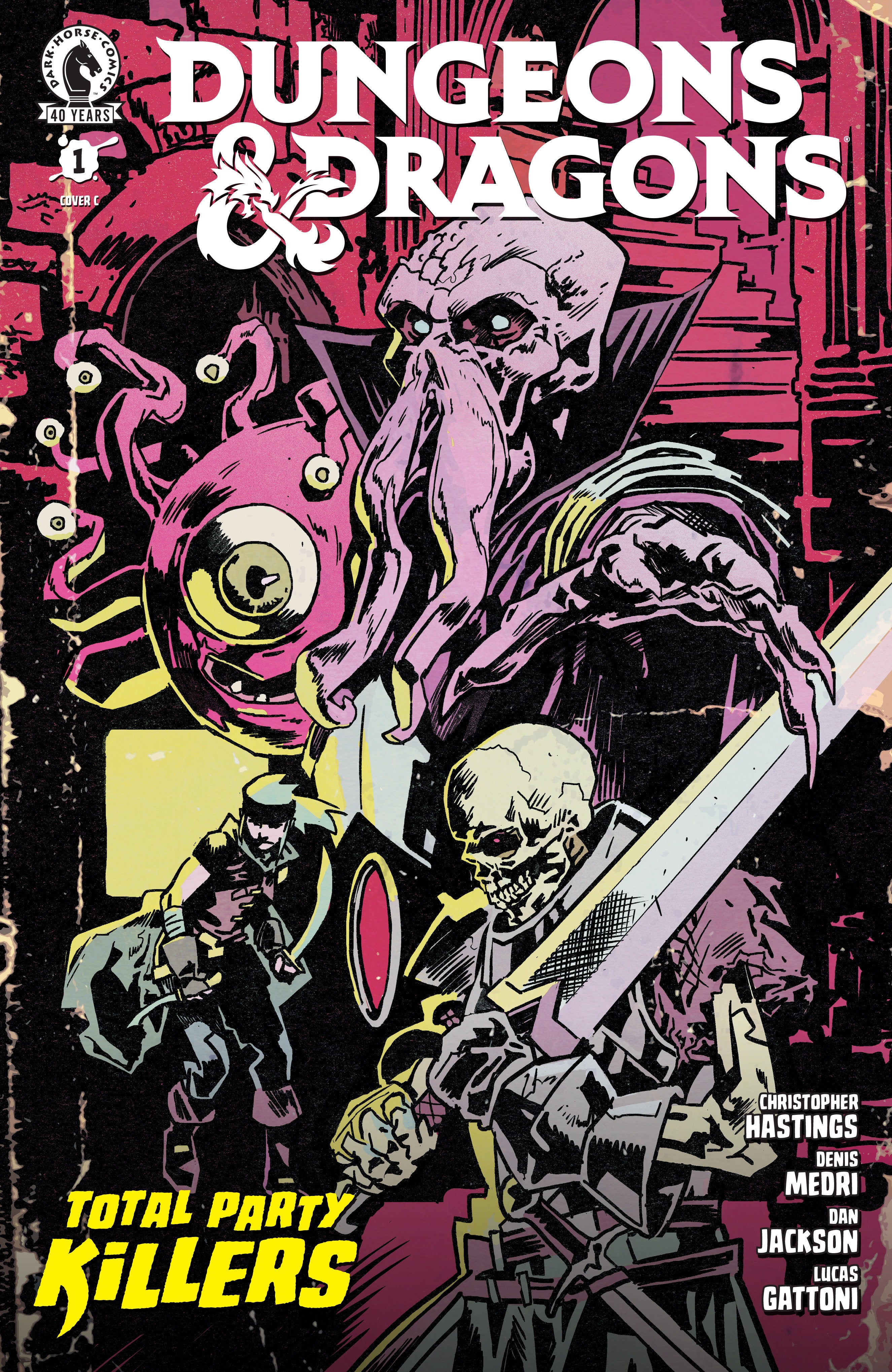 DUNGEONS & DRAGONS: TOTAL PARTY KILLERS #1 COVER C MICHAEL WALSH