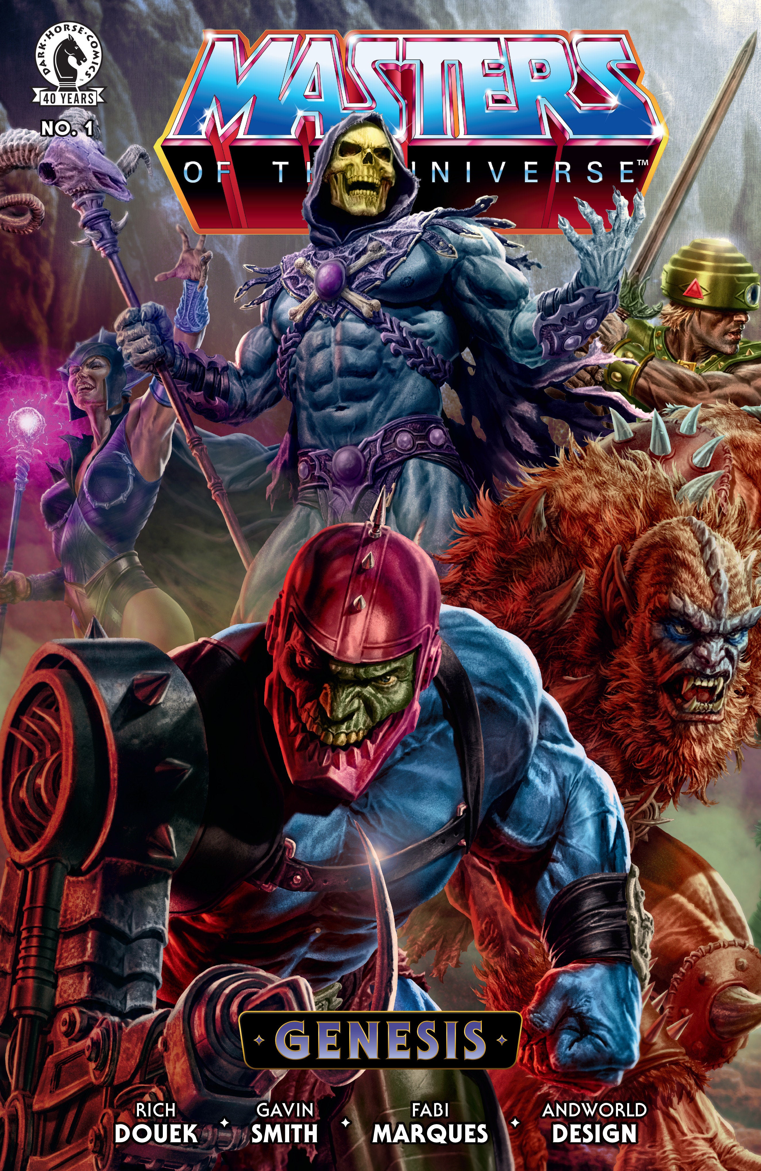 MASTERS OF THE UNIVERSE: GENESIS #1 CVR B LEE BERMEJO