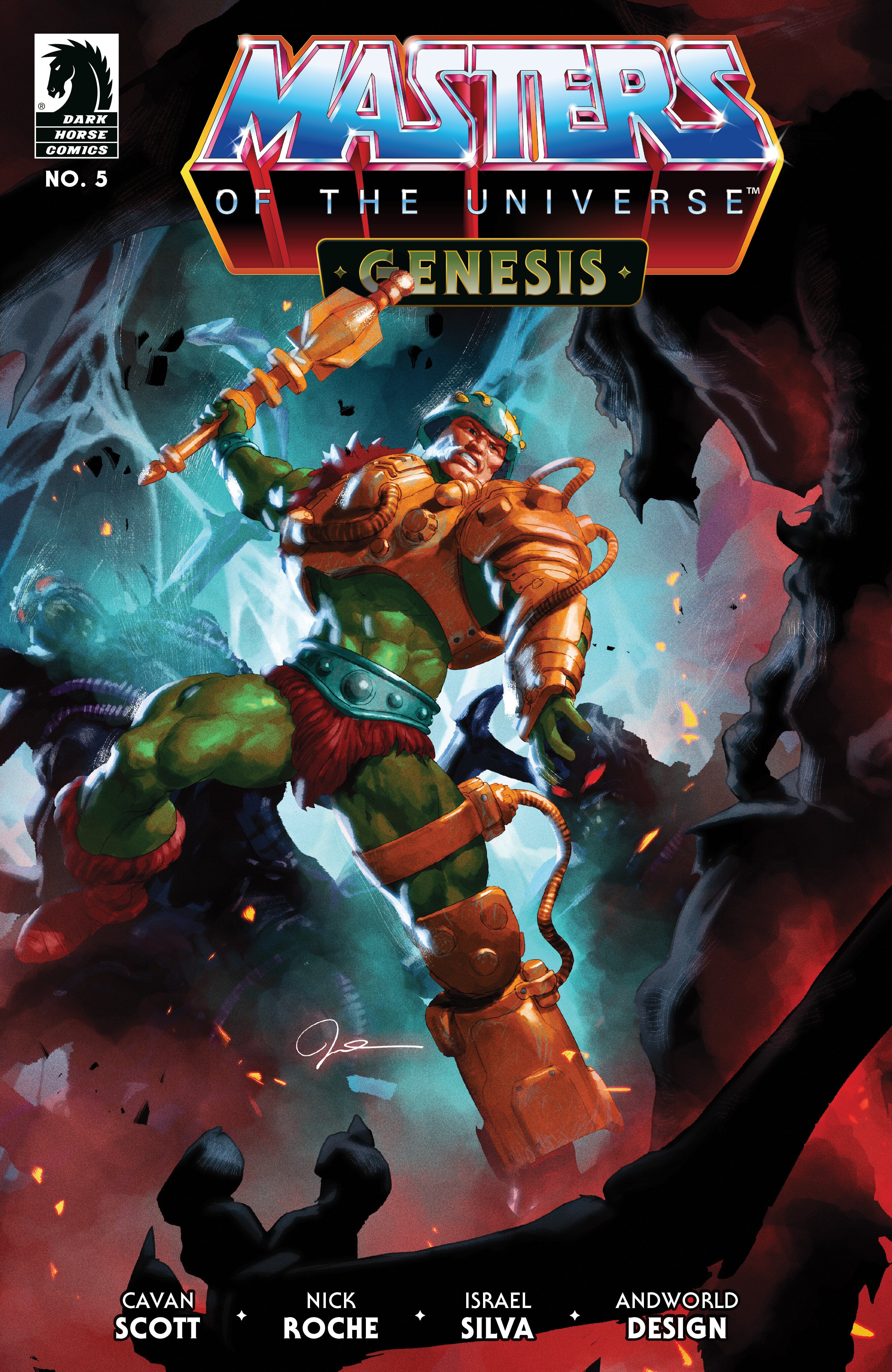 MASTERS OF THE UNIVERSE: GENESIS #5 (CVR B) (GERALD PAREL)